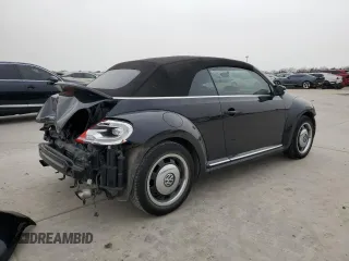 2013 Volkswagen Beetle with VIN 3VW867AT3DM813299, listed as a Copart auction lot 48346325 with 72,611 mi miles and Salvage Title. Bid and sale history available at DreamBid. Image 3.