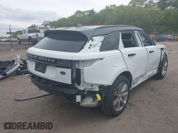 2019 Land Rover Range Rover Velar S with VIN SALYB2EX2KA787506, listed as a IAAI auction lot 42214937 with 80,379 mi miles and . Bid and sale history available at DreamBid. Image 4.