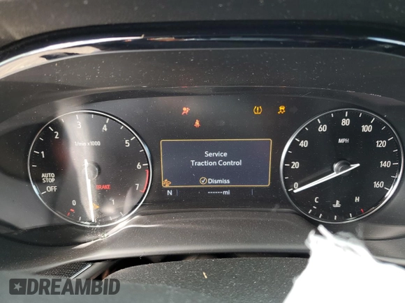 2022 Buick Envision Preferred with VIN LRBAZLR44ND135563, listed as a Copart auction lot 52288625 with Not Provided miles and Salvage Title. Bid and sale history available at DreamBid. Image 9.