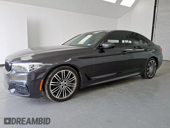 2019 BMW 5 Series 530i z VIN WBAJA5C57KBX86311, wystawiony jako Copart lot #57868065 z przebiegiem 109 573 mil mil oraz Czysty tytuł • Clean title. Historia ofert i sprzedaży dostępna na DreamBid. Obrazek 1.