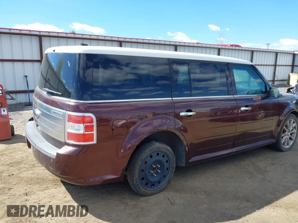 2009 Ford Flex Limited with VIN 2FMDK53C19BA73819, listed as a IAAI auction lot 41993213 with 184,257 mi miles. Bid and sale history available at carsss.com. Image 4.