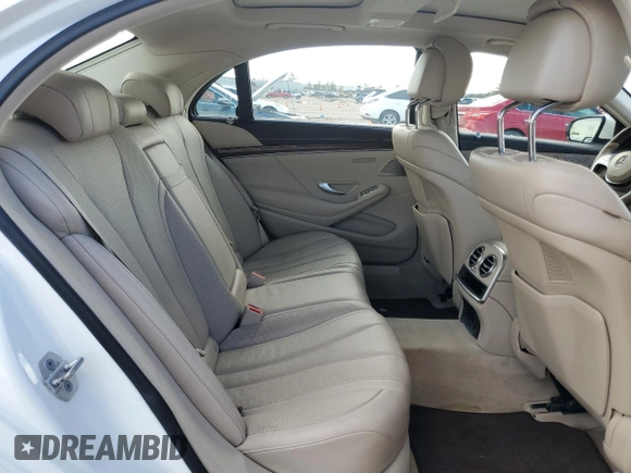 2017 Mercedes-Benz S 550e with VIN WDDUG6DB2HA316894, listed as a Copart auction lot 85319614 with 97,561 mi miles and Salvage Title. Bid and sale history available at DreamBid. Image 10.