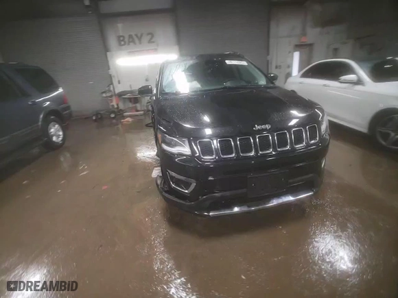 2018 Jeep Compass Limited with VIN 3C4NJDCBXJT470953, listed as a Copart auction lot 48172525 with 75,658 mi miles and Salvage Title. Bid and sale history available at carsss.com. Image 13.