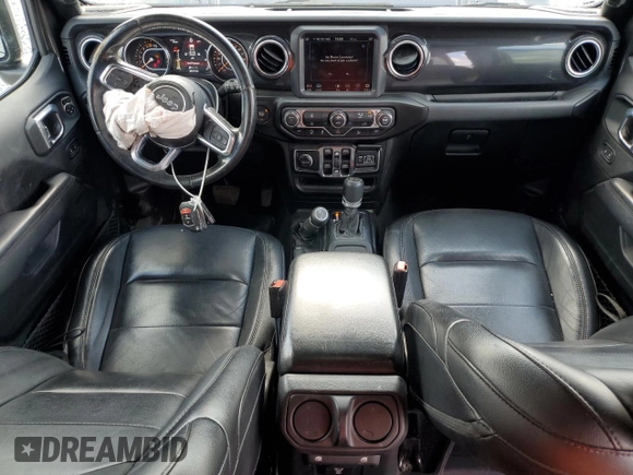 2021 Jeep Wrangler Unlimited Sahara с VIN 1C4HJXEG2MW729537, выставлен на аукционе Copart как лот 57131645 с пробегом 49 179 миль миль и Списание • Salvage title. История ставок и продаж доступна на DreamBid. Изображение 8.