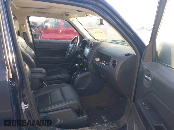 2017 Jeep Patriot High Altitude with VIN 1C4NJRFB5HD155213, listed as a IAAI auction lot 41887573 with 76,959 mi miles and . Bid and sale history available at DreamBid. Image 5.
