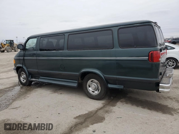 2000 Dodge Passenger z VIN 2B5WB35Z1YK130997, wystawiony jako Copart lot #44719265 z przebiegiem Nie podano mil oraz Szkody całkowita. Historia ofert i sprzedaży dostępna na DreamBid. Obrazek 2.