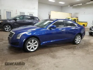 2013 Cadillac ATS z VIN 1G6AG5RX5D0157352, wystawiony jako Copart lot #50356135 z przebiegiem 153 772 mil mil oraz Czysty tytuł • Clean title. Historia ofert i sprzedaży dostępna na DreamBid. Obrazek 1.