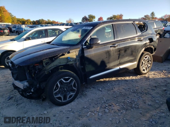 2023 Hyundai Santa Fe Hybrid Limited with VIN 5NMS5DA14PH023817, listed as a Copart auction lot 72625224 with 17,558 mi miles and Salvage Title. Bid and sale history available at carsss.com. Image 1.