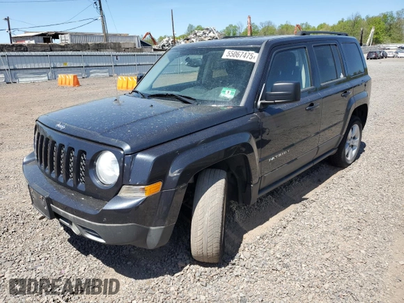 2014 Jeep Patriot Latitude with VIN 1C4NJRFB8ED803414, listed as a Copart auction lot 55067475 with 152,212 mi miles and Clean Title. Bid and sale history available at carsss.com. Image 1.