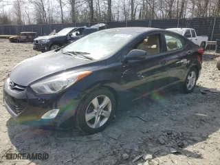 2013 Hyundai Elantra GLS with VIN 5NPDH4AE6DH370809, listed as a Copart auction lot 50061635 with 113,087 mi miles and Salvage Title. Bid and sale history available at carsss.com. Image 1.