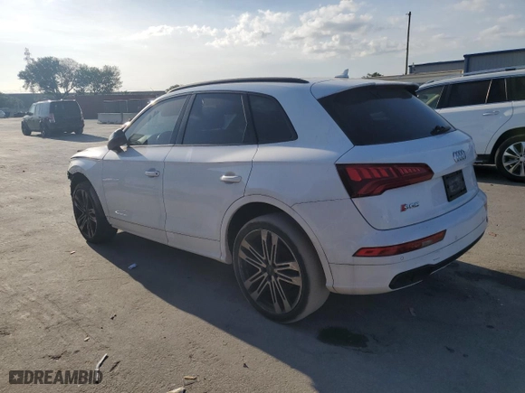 2019 Audi SQ5 Premium Plus with VIN WA1B4AFY0K2108166, listed as a Copart auction lot 50959135 with 47,938 mi miles and Clean Title. Bid and sale history available at carsss.com. Image 2.