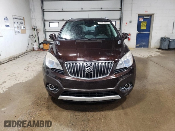 2015 Buick Encore Convenience with VIN KL4CJFSB4FB045932, listed as a Copart auction lot 55582955 with 130,116 mi miles and Clean Title. Bid and sale history available at carsss.com. Image 5.