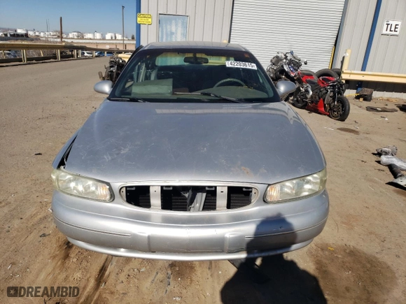 2000 Buick Century Custom with VIN 2G4WS52JXY1318890, listed as a Copart auction lot 42203615 with 63823 miles and Salvage Title. Bid and sale history available at carsss.com. Image 5.