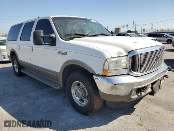 2001 Ford Excursion Limited с VIN 1FMNU42S81EC98586, выставлен на аукционе Copart как лот 63701165 с пробегом 302 278 миль миль и Чистый • Clean title. История ставок и продаж доступна на DreamBid. Изображение 4.