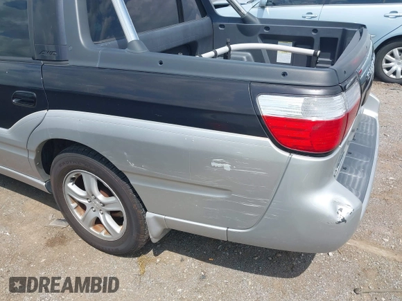 2003 Subaru Baja with VIN 4S4BT61C137104712, listed as a IAAI auction lot 42144458 with 74,721 mi miles and . Bid and sale history available at DreamBid. Image 6.