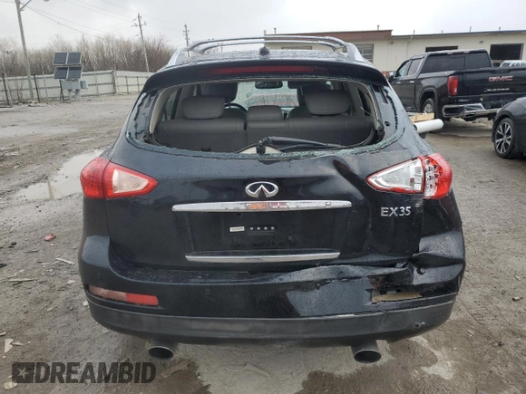 2008 Infiniti EX Journey with VIN JNKAJ09F58M359792, listed as a Copart auction lot 49978085 with 234,612 mi miles and Salvage Title. Bid and sale history available at DreamBid. Image 6.