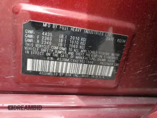 2014 Subaru Legacy Premium с VIN 4S3BMCC66E3027806, выставлен на аукционе Copart как лот 61738595 с пробегом 143 340 миль миль и Списание • Salvage title. История ставок и продаж доступна на DreamBid. Изображение 12.