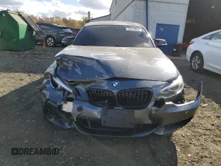 2015 BMW 2 Series M235i xDrive with VIN WBA1J9C5XFV370961, listed as a Copart auction lot 78313054 with 99,245 mi miles and Salvage Title. Bid and sale history available at carsss.com. Image 5.