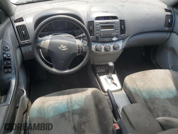 2010 Hyundai Elantra GLS with VIN KMHDU4AD4AU050694, listed as a Copart auction lot 57463205 with 125,228 mi miles and Salvage title. Bid and sale history available at DreamBid. Image 8.