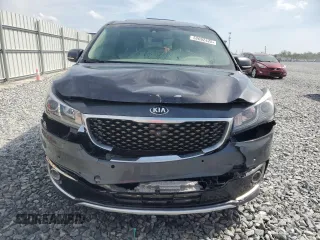 2017 Kia Sedona SX-L with VIN KNDME5C12H6278055, listed as a Copart auction lot 52092425 with 140,041 mi miles and Salvage Title. Bid and sale history available at carsss.com. Image 5.
