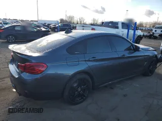 2019 BMW 4 Series 440i xDrive with VIN WBA4J7C58KBM74636, listed as a Copart auction lot 83778054 with 81,561 mi miles and Non Repairable. Bid and sale history available at carsss.com. Image 3.