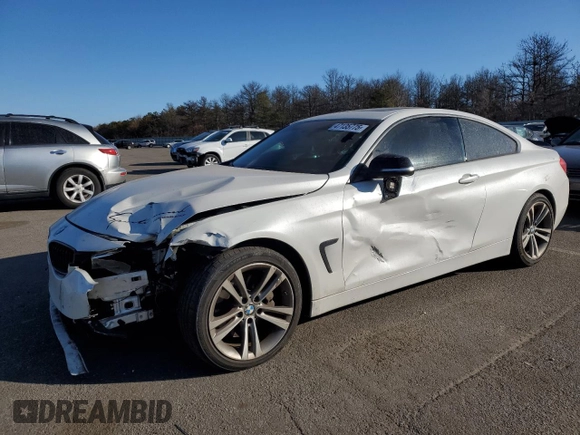 2015 BMW 4 Series 435i with VIN WBA3R1C51FK195682, listed as a Copart auction lot 47135775 with 116,502 mi miles and Salvage title. Bid and sale history available at DreamBid. Image 1.