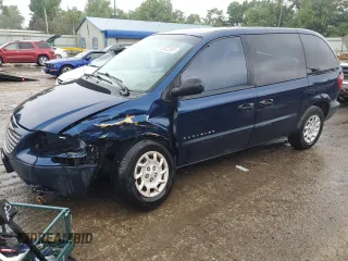 2001 Chrysler Voyager z VIN 1C4GJ25361B115993, wystawiony jako Copart lot #55822565 z przebiegiem 257 810 mil mil oraz Szkoda całkowita • Salvage title. Historia ofert i sprzedaży dostępna na DreamBid. Obrazek 1.