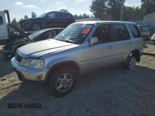 2001 Honda CR-V SE with VIN JHLRD18781C055561, listed as a Copart auction lot 75690554 with 180,295 mi miles and Salvage Title. Bid and sale history available at carsss.com. Image 1.