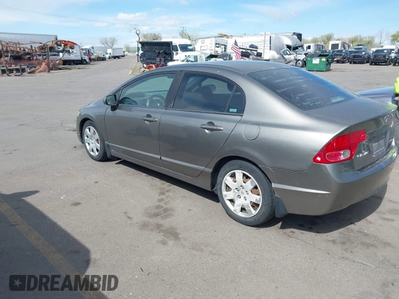 2008 Honda Civic LX with VIN 2HGFA16508H349331, listed as a IAAI auction lot 42078127 with 211,570 mi miles and . Bid and sale history available at DreamBid. Image 3.