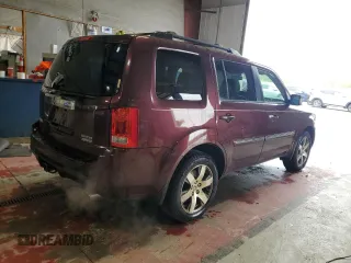 2013 Honda Pilot Touring with VIN 5FNYF4H97DB083879, listed as a Copart auction lot 55086935 with 189,389 mi miles and Clean Title. Bid and sale history available at carsss.com. Image 3.