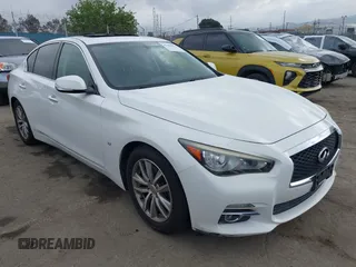 2014 Infiniti Q50 Premium z VIN JN1BV7APXEM670656, wystawiony jako IAAI lot #42085636 z przebiegiem 88 147 mil mil oraz . Historia ofert i sprzedaży dostępna na DreamBid. Obrazek 1.