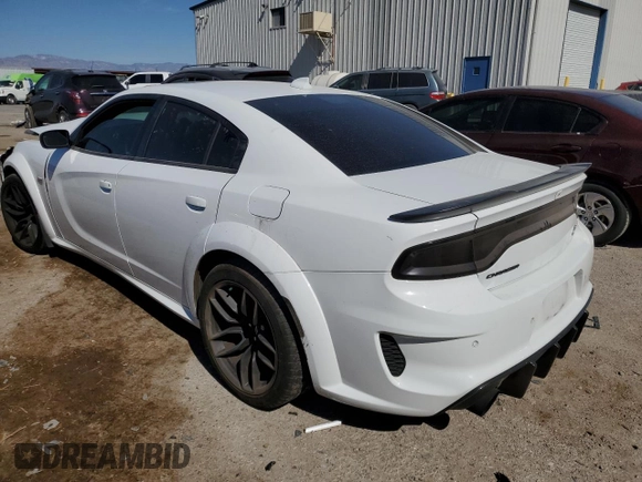 2021 Dodge Charger Scat Pack Widebody with VIN 2C3CDXGJ4MH526419, listed as a Copart auction lot 77953484 with 30,480 mi miles and Salvage Title. Bid and sale history available at DreamBid. Image 2.