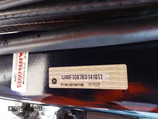 2011 Jeep Patriot Latitude with VIN 1J4NF1GB7BD141011, listed as a IAAI auction lot 42085417 with Not Provided miles and . Bid and sale history available at DreamBid. Image 9.