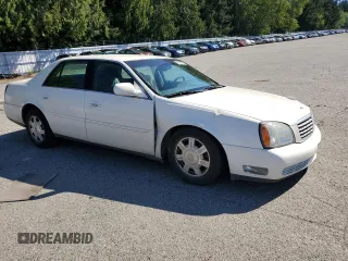2005 Cadillac DeVille z VIN 1G6KD54Y65U100231, wystawiony jako Copart lot #55758605 z przebiegiem 166 871 mil mil oraz Szkoda całkowita • Salvage title. Historia ofert i sprzedaży dostępna na DreamBid. Obrazek 4.