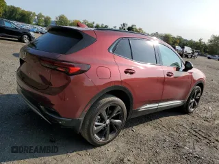 2021 Buick Envision Preferred with VIN LRBFZMR46MD109752, listed as a Copart auction lot 69614944 with 23,800 mi miles and Salvage Title. Bid and sale history available at carsss.com. Image 3.