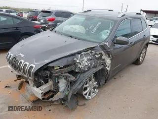 2018 Jeep Cherokee Latitude Plus with VIN 1C4PJLLX7JD524181, listed as a IAAI auction lot 42260205 with Not provided miles and . Bid and sale history available at DreamBid. Image 2.