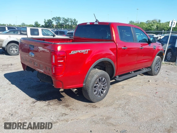 2022 Ford Ranger XL with VIN 1FTER4FH8NLD27669, listed as a IAAI auction lot 42311033 with 67,859 mi miles and . Bid and sale history available at DreamBid. Image 4.