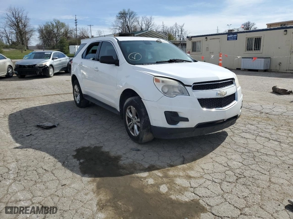 2010 Chevrolet Equinox LS with VIN 2CNALBEWXA6337042, listed as a Copart auction lot 50534625 with 155,486 mi miles and Salvage Title. Bid and sale history available at carsss.com. Image 4.