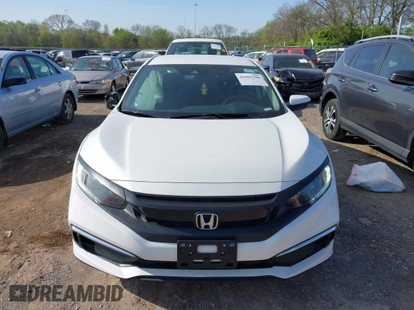 2019 Honda Civic Sedan LX with VIN 19XFC2F69KE004213, listed as a IAAI auction lot 41995390 with 60,965 mi miles. Bid and sale history available at carsss.com. Image 12.