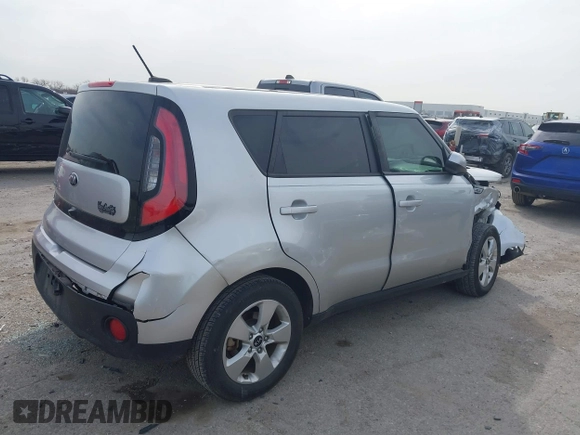2019 Kia Soul with VIN KNDJN2A28K7023246, listed as a IAAI auction lot 41724935 with 59,580 mi miles. Bid and sale history available at carsss.com. Image 4.