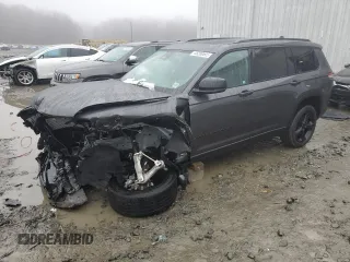 2023 Jeep Grand Cherokee Laredo z VIN 1C4RJKAG4P8738939, wystawiony jako Copart lot #45289505 z przebiegiem Nie podano mil oraz Szkoda całkowita • Salvage title. Historia ofert i sprzedaży dostępna na DreamBid. Obrazek 1.