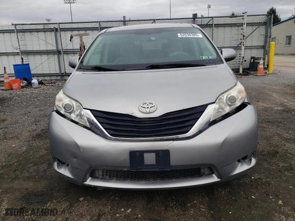 2011 Toyota Sienna LE AAS with VIN 5TDKK3DC1BS011047, listed as a Copart auction lot 52036385 with 162,785 mi miles and Non Repairable. Bid and sale history available at carsss.com. Image 5.