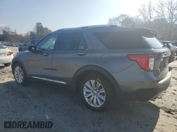 2023 Ford Explorer Limited with VIN 1FMSK7FH5PGC32051, listed as a Copart auction lot 44394505 with 20,626 mi miles and Salvage Title. Bid and sale history available at carsss.com. Image 2.