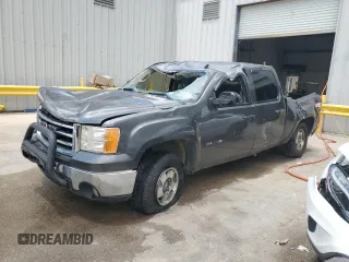 2013 GMC Sierra 1500 SLT with VIN 3GTP2WE78DG221932, listed as a Copart auction lot 60628285 with Not provided miles and Salvage title. Bid and sale history available at DreamBid. Image 1.