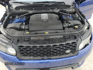 2016 Land Rover Range Rover Sport SVR with VIN SALWZ2EF1GA551964, listed as a Copart auction lot 81150084 with 39,695 mi miles and Salvage title. Bid and sale history available at DreamBid. Image 12.