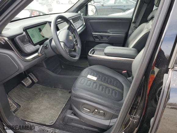 2023 Rivian R1T Adventure with VIN 7FCTGBAAXPN028326, listed as a Copart auction lot 50259015 with 27,908 mi miles and Salvage Title. Bid and sale history available at carsss.com. Image 7.