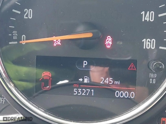 2016 MINI Cooper Clubman with VIN WMWLN5C55G2E07099, listed as a IAAI auction lot 41507429 with 53,271 mi miles. Bid and sale history available at carsss.com. Image 15.