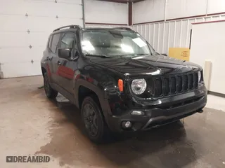 2019 Jeep Renegade Sport with VIN ZACNJBAB7KPK55429, listed as a IAAI auction lot 41242651 with 57,519 mi miles. Bid and sale history available at carsss.com. Image 1.