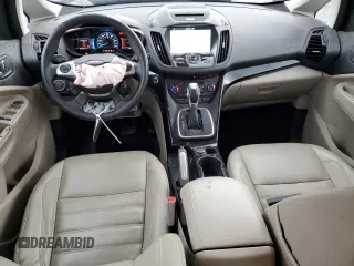 2017 Ford C-Max Energi Titanium with VIN 1FADP5FU9HL114003, listed as a Copart auction lot 45705544 with 104,103 mi miles. Bid and sale history available at carsss.com. Image 8.