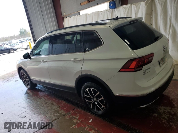 2021 Volkswagen Tiguan SE with VIN 3VV2B7AX5MM009482, listed as a Copart auction lot 54020465 with 91,828 mi miles and Clean Title. Bid and sale history available at DreamBid. Image 2.